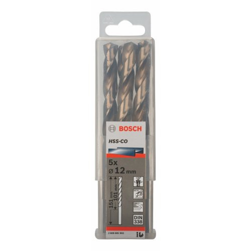 Bosch HSS Co drill bit 12mm 2608585903 Europa Tools